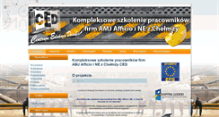 Desktop Screenshot of amjne.ced.edu.pl