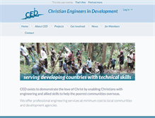 Tablet Screenshot of ced.org.uk